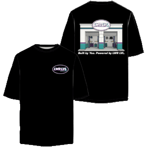 LWRLVL Oversized Tee - Black